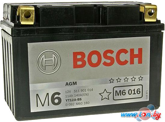 Мотоциклетный аккумулятор Bosch M6 YT12A-4/YT12A-BS 511 901 014 (11 А·ч) в Могилёве