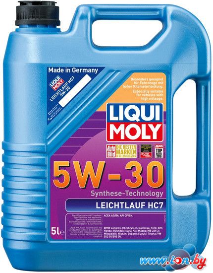 Моторное масло Liqui Moly Leichtlauf HC7 5W-30 5л в Могилёве