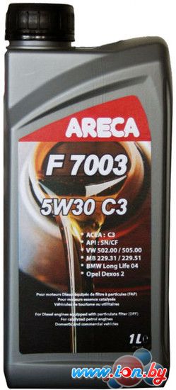 Моторное масло Areca F7003 5W-30 C3 1л [11131] в Гродно