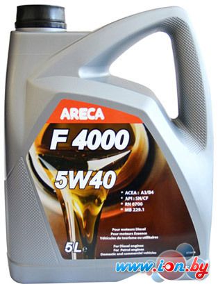 Моторное масло Areca F4000 5W-40 5л [11402] в Гомеле