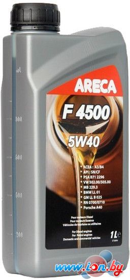 Моторное масло Areca F4500 5W-40 1л [11451] в Гродно