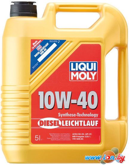 Моторное масло Liqui Moly Diesel Leichtlauf 10W-40 5л в Бресте