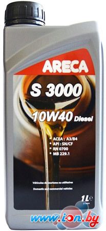 Моторное масло Areca S3000 10W-40 Diesel 1л [12201] в Витебске