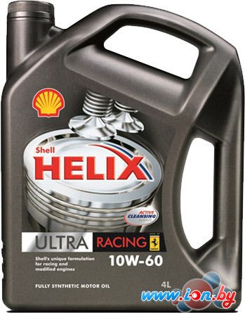 Моторное масло Shell Helix Ultra Racing 10W-60 4л в Могилёве