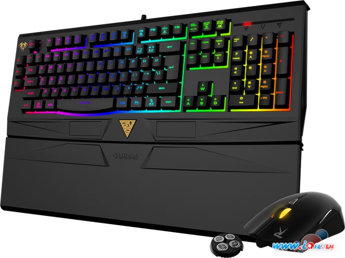 Мышь + клавиатура Gamdias Ares 7 Color + Ourea FPS в Гомеле