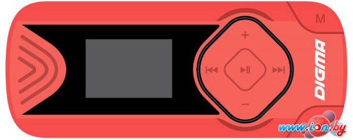 MP3 плеер Digma R3 8GB (красный) в Могилёве