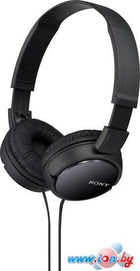 Наушники с микрофоном Sony MDR-ZX110AP (черный) в Гродно