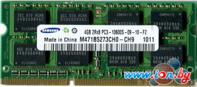 Оперативная память Samsung 4GB DDR3 SODIMM PC3-12800 [M471B5273CH0-YK0] в Бресте