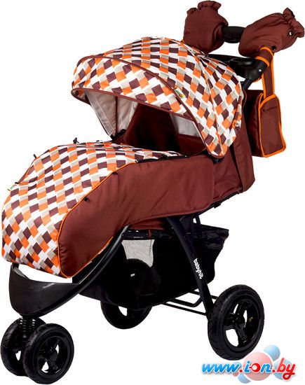 Детская коляска Babyhit Voyage Air (коричневый/оранжевый) в Бресте