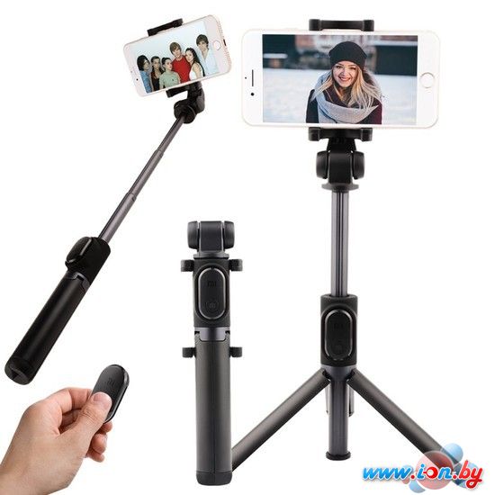 Палка для селфи Xiaomi Selfie Stick Tripod (черный) в Гомеле