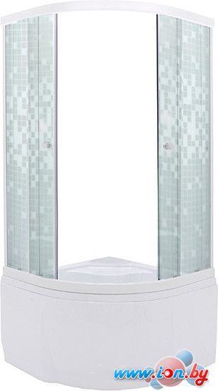 Душевой уголок Triton Стандарт Б1 90x90 (стекло мозайка) в Бресте