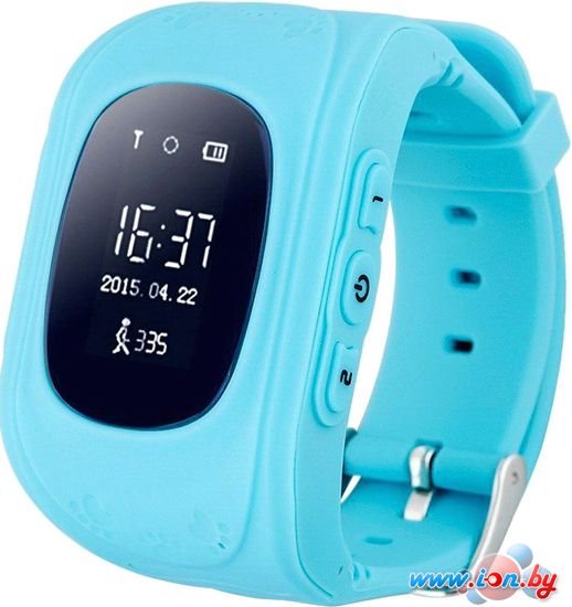 Умные часы Smart Baby Watch Q50 (синий) в Гродно