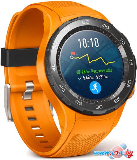 Умные часы Huawei Watch 2 Sport LTE (яркий оранжевый) в Гродно