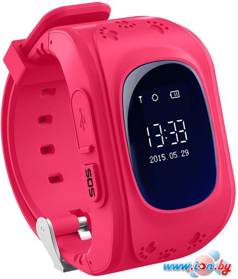 Умные часы Smart Baby Watch Q50 (розовый) в Гродно