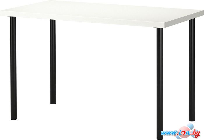 Письменный стол Ikea Линнмон/Адильс (белый/черный) [092.468.04] в Витебске