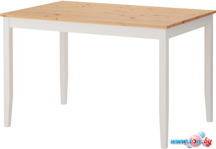 Обеденный стол Ikea Лерхамн (антик/белая морилка) [903.612.24] в Гомеле
