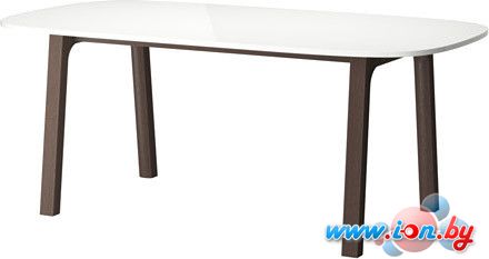 Обеденный стол Ikea Оппебю (Вэстано темно-коричневый) [090.403.65] в Витебске