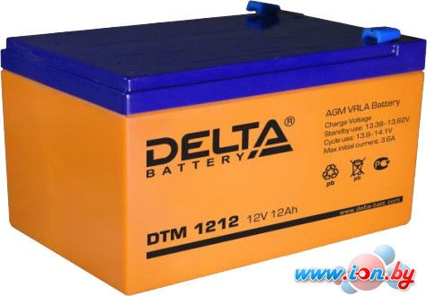 Аккумулятор для ИБП Delta DTM 1212 (12В/12 А·ч) в Гомеле