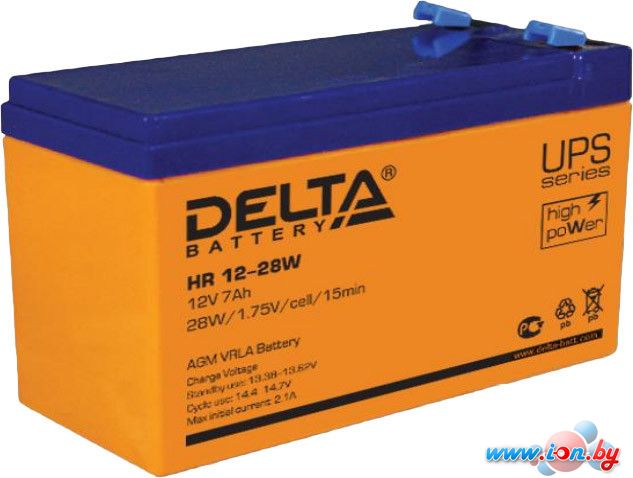 Аккумулятор для ИБП Delta HR 12-28W (12В/7 А·ч) в Гомеле