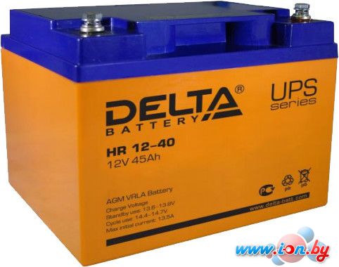 Аккумулятор для ИБП Delta HR 12-40 (12В/45 А·ч) в Гомеле
