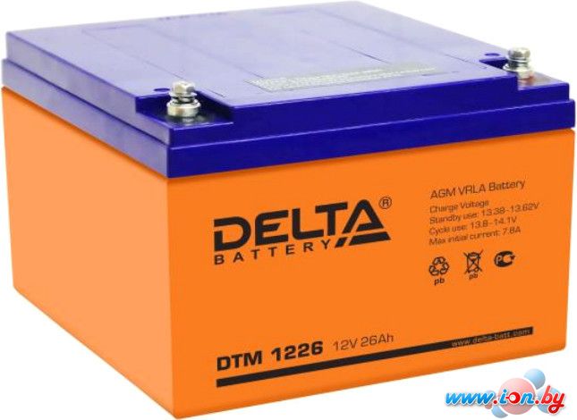 Аккумулятор для ИБП Delta DTM 1226 (12В/26 А·ч) в Гомеле