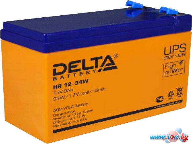 Аккумулятор для ИБП Delta HR 12-34W (12В/9 А·ч) в Витебске