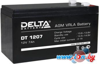Аккумулятор для ИБП Delta DT 1207 (12В/7 А·ч) в Бресте