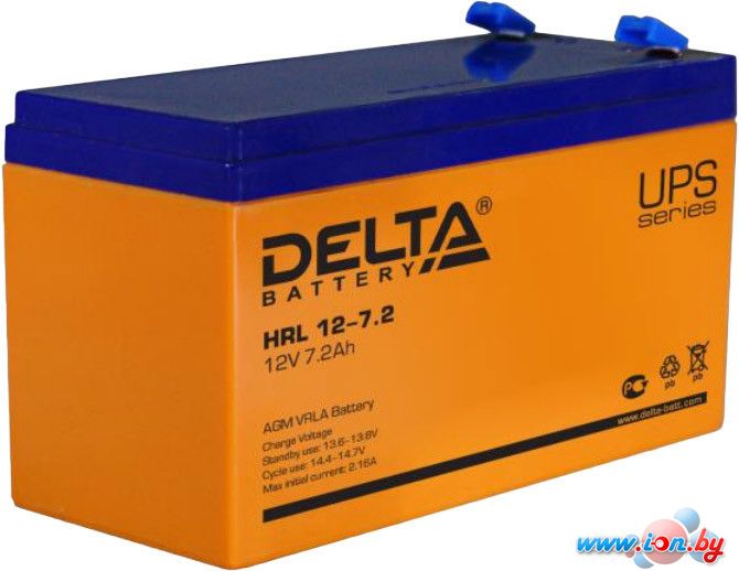Аккумулятор для ИБП Delta HRL 12-7.2 (12В/7.2 А·ч) в Минске