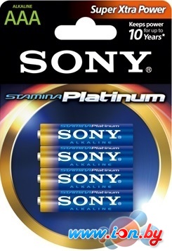 Батарейки Sony AAA 4 шт. [AM4PT-B4D] в Гродно