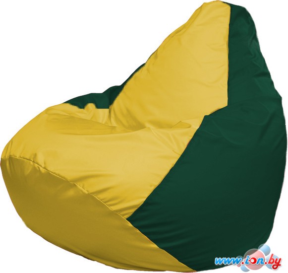 Кресло-мешок Flagman Груша Макси Г2.1-251 (жёлтый/тёмно-зелёный) в Гомеле
