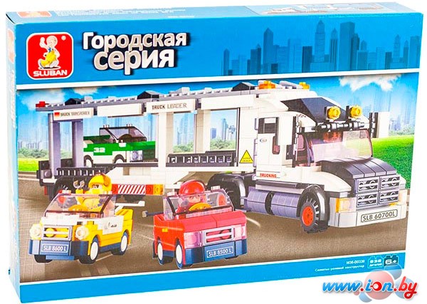 Конструктор Sluban M38-B0339 Автомобильный транспортер в Витебске