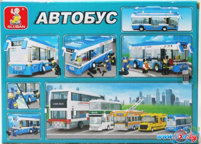 Конструктор Sluban M38-B0330 Одноэтажный автобус в Минске