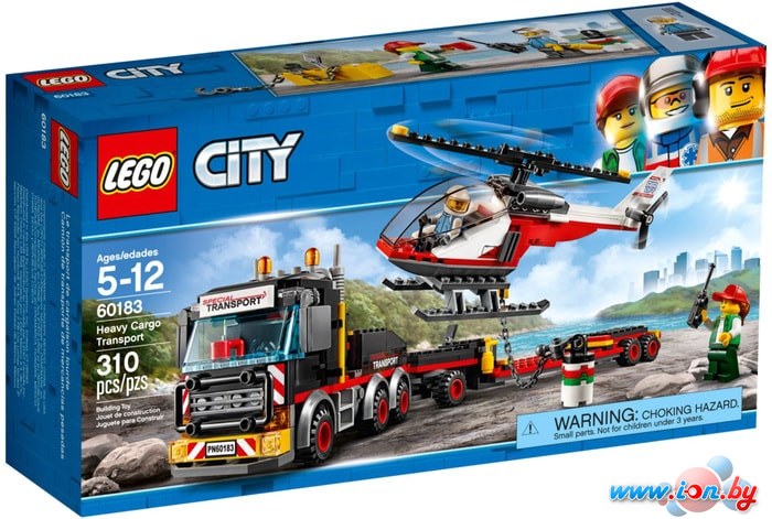 Конструктор LEGO City 60183 Перевозчик вертолета в Могилёве
