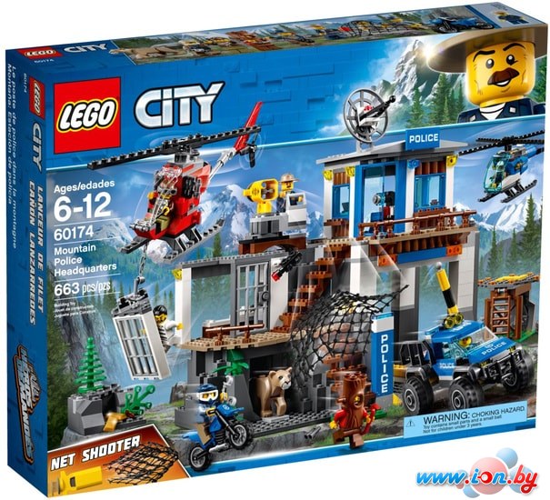 Конструктор LEGO City 60174 Полицейский участок в горах в Могилёве