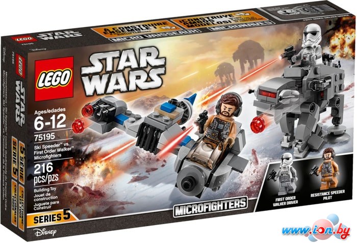 Конструктор LEGO Star Wars 75195 Бой пехотинцев первого ордена против Спидера в Витебске