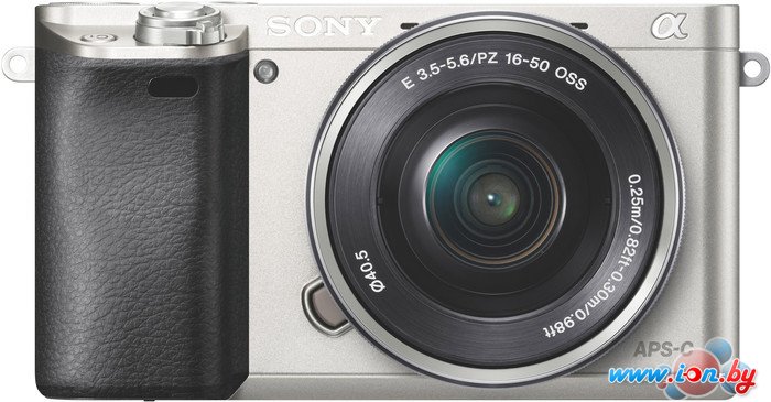 Фотоаппарат Sony Alpha a6000 Kit 16-50mm (серебристый) в Могилёве