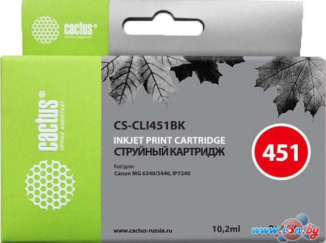 Картридж CACTUS CS-CLI451BK (аналог Canon CLI-451BK) в Могилёве