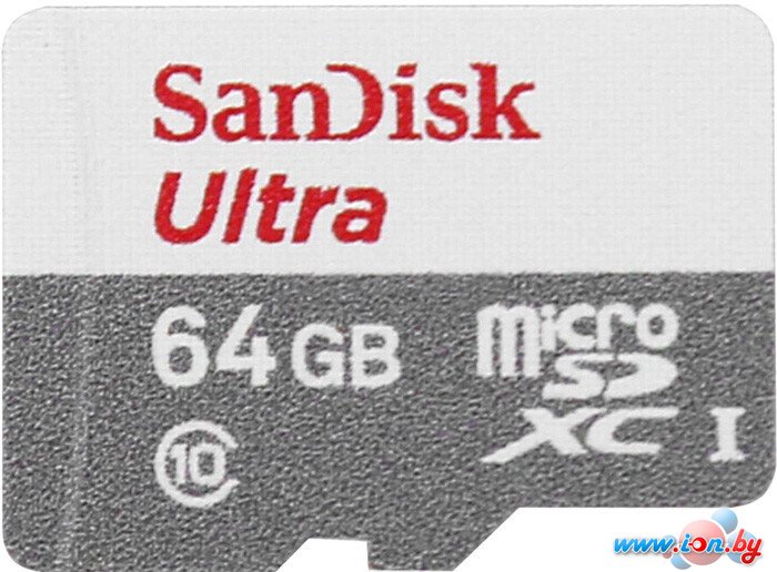 Карта памяти SanDisk Ultra microSDXC Class 10 UHS-I 64GB в Бресте