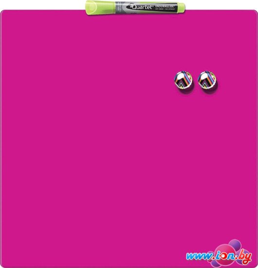 Магнитно-маркерная доска Rexel Quartet 360x360 (розовый) в Гомеле