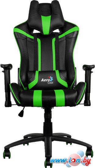 Кресло AeroCool AC120 (черный/зеленый) в Бресте