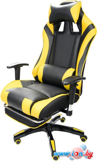 Кресло Calviano GTS (черный/желтый) в Бресте