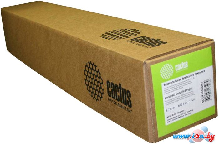 Офисная бумага CACTUS белый 420 мм x 45.7 м [CS-LFP80-420457] в Бресте