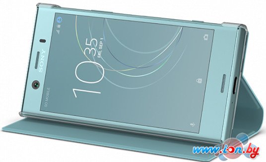 Чехол Sony SCSG60 для Xperia XZ1 Compact (голубой) в Бресте