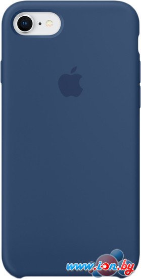 Чехол Apple Silicone Case для iPhone 8 / 7 Blue Cobalt в Минске