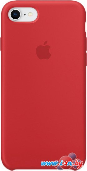 Чехол Apple Silicone Case для iPhone 8 / 7 Red в Могилёве