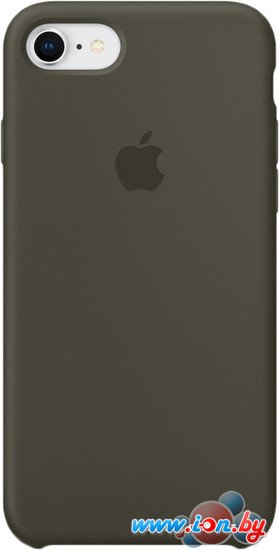 Чехол Apple Silicone Case для iPhone 8 / 7 Dark Olive в Бресте