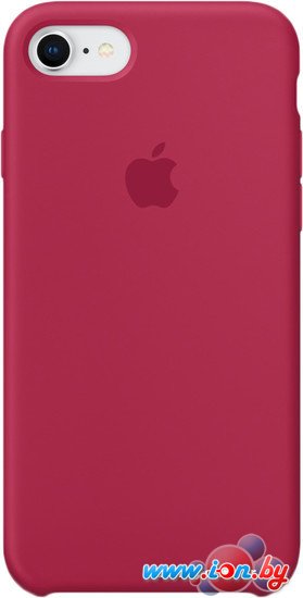 Чехол Apple Silicone Case для iPhone 8 / 7 Rose Red в Бресте