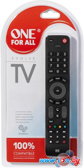 Универсальный пульт ДУ One For All Evolve TV URC 7115 в Гомеле