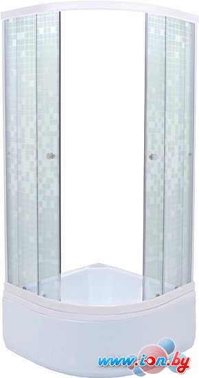 Душевой уголок Triton Стандарт В1 90x90 (стекло мозайка) в Гомеле