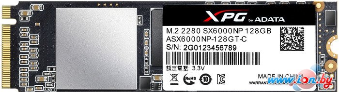 SSD A-Data XPG SX6000 128GB ASX6000NP-128GT-C в Бресте